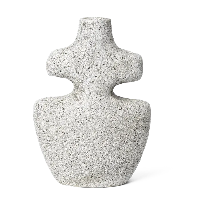 Yara ljusstake medium - Grey Pumice - Ferm Living