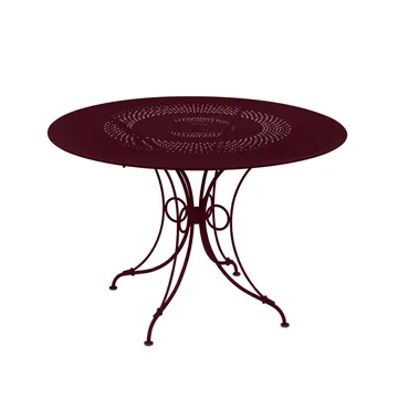 1900 bord Ø117 cm - Black cherry (vinröd) - Fermob