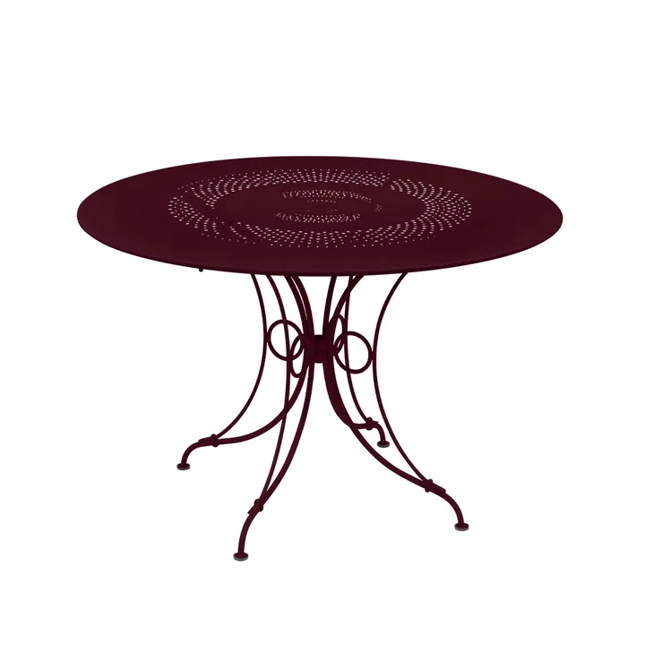 1900 bord Ø117 cm - Black cherry (vinröd) - Fermob