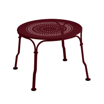 1900 bord lågt - Black cherry (vinröd) - Fermob