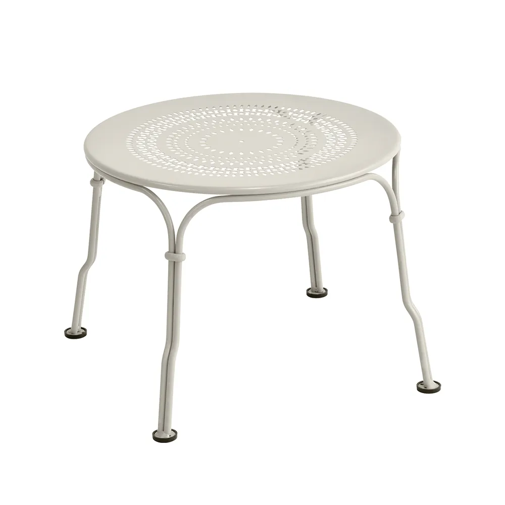 1900 bord lågt, Clay grey (grå) Fermob