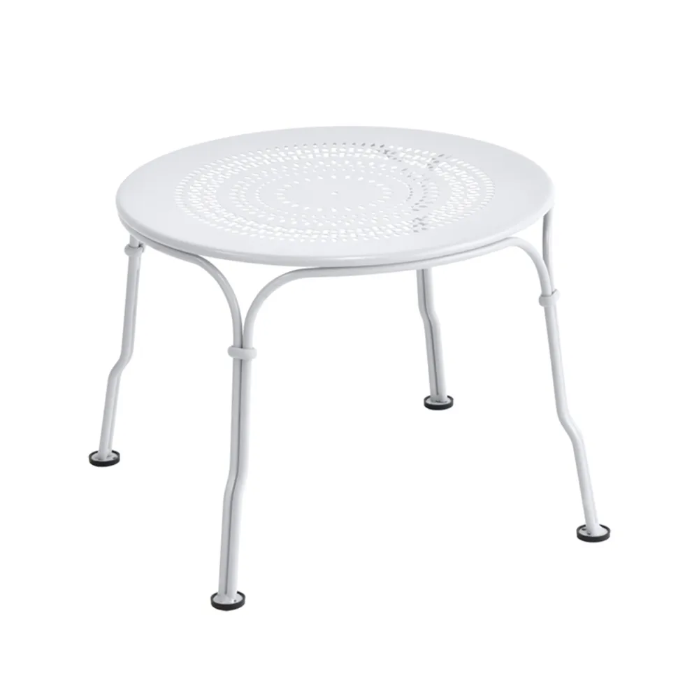 1900 bord lågt, Cotton white (vit) Fermob