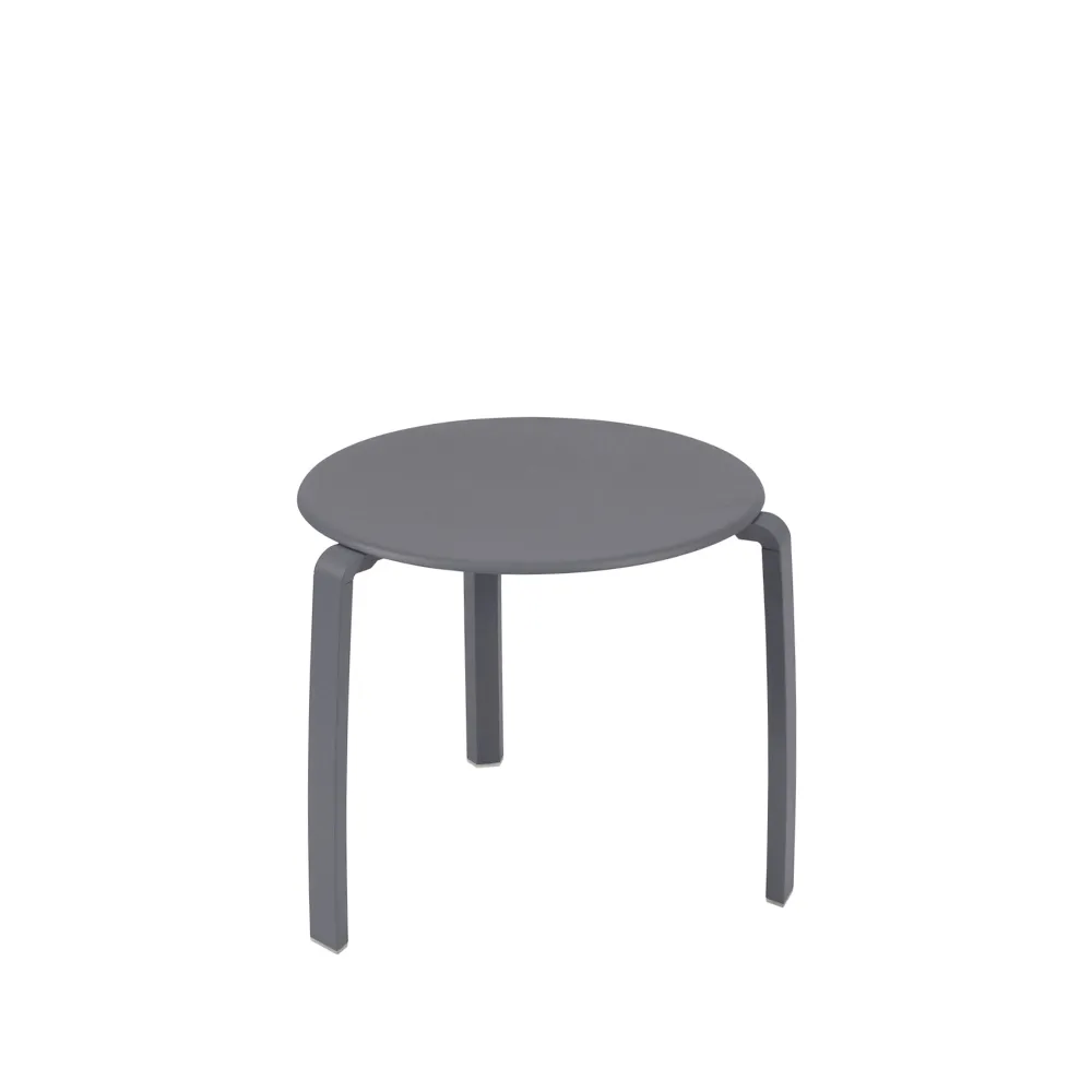 Alize bord lågt Ø48 cm, Storm grey (grå) Fermob
