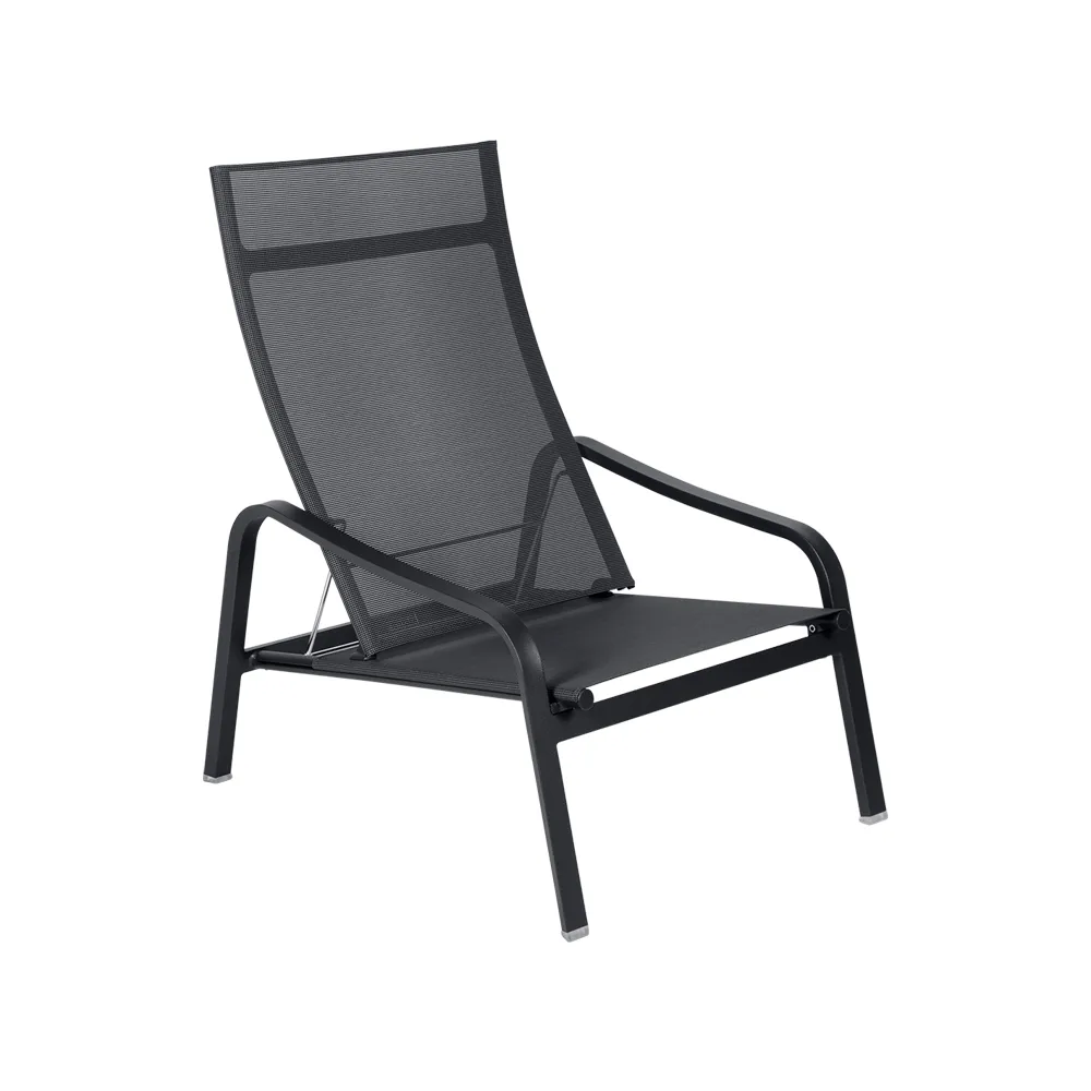 Alize karmstol låg, Anthracite (grå) (grå) Fermob