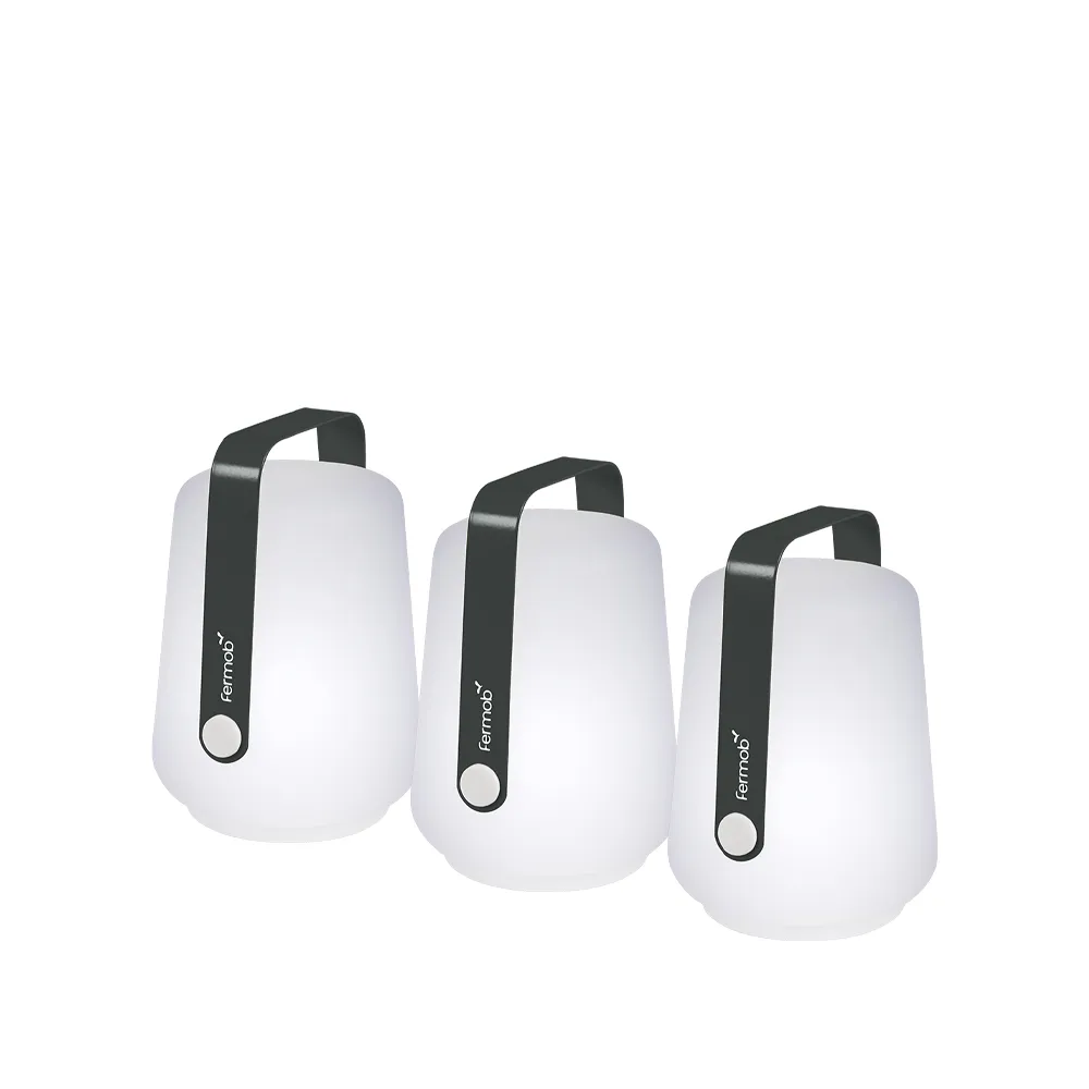 Balad bordslampa LED 3-pack, Anthracite (grå)-mini Fermob
