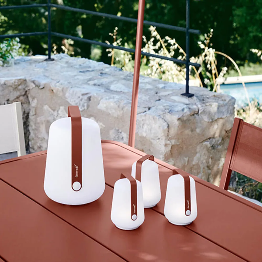 Balad bordslampa LED 3-pack, Red ochre (röd)-mini Fermob