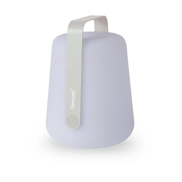 Balad2 portabel bordslampa - Clay grey (grå), 25 cm - Fermob