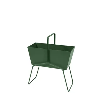 Basket high planteringsbox - Cedar green (grön) - Fermob