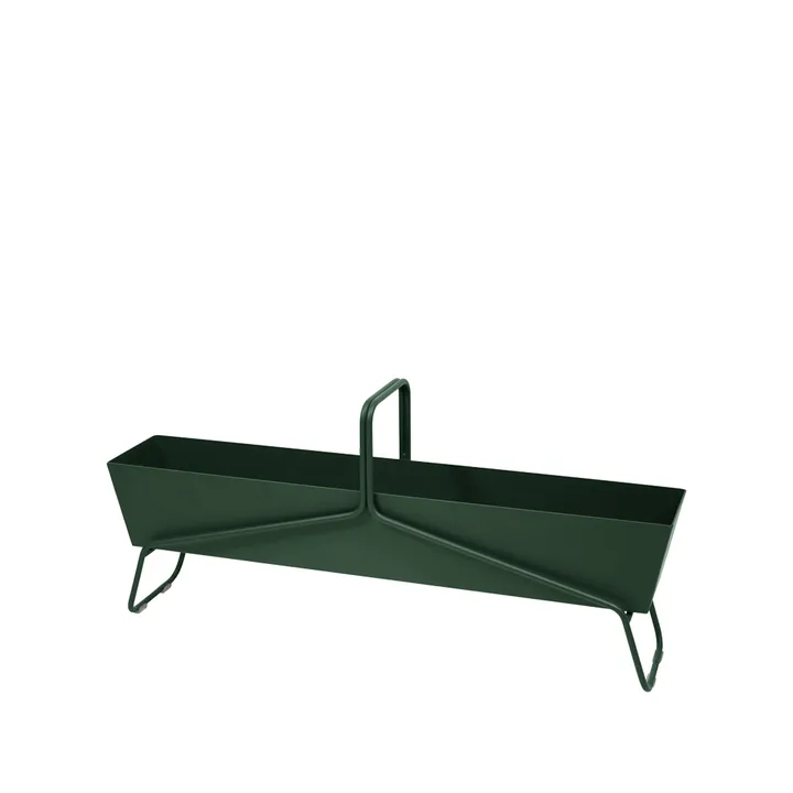 Basket long planteringsbox - Cedar green (grön) - Fermob