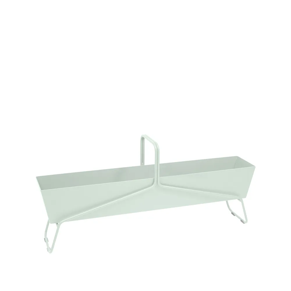 Basket long planteringsbox, Ice mint (grön) Fermob