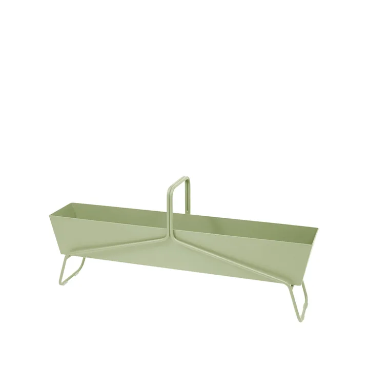 Basket long planteringsbox - Willow green (grön) - Fermob