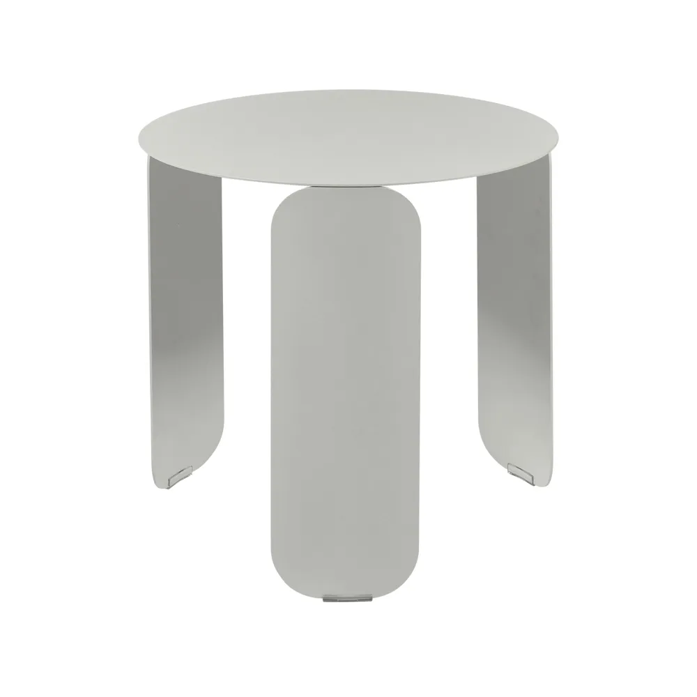 Bebop Ø45 bord lågt, Clay grey (grå) Fermob
