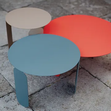 Bebop Ø45 bord lågt - Clay grey (grå) - Fermob