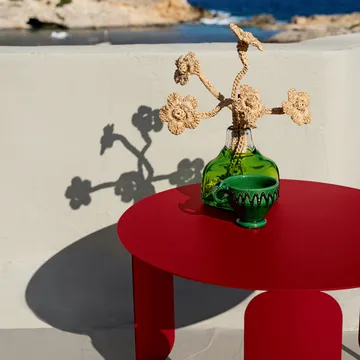 Bebop Ø60 bord lågt - Chili (röd) - Fermob