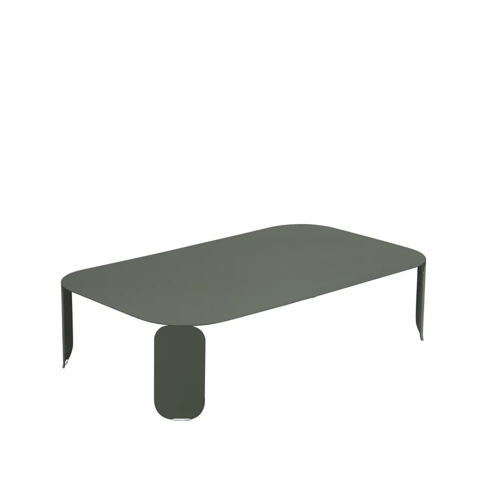 Bebop bord 120x70 cm, Rosemary (grön), h.29 cm Fermob