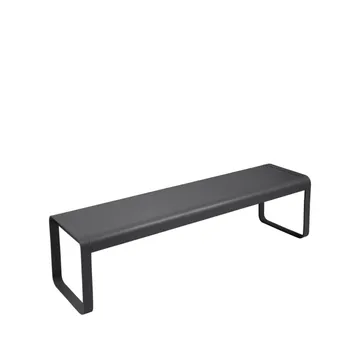 Bellevie bänk - Anthracite (grå) - Fermob