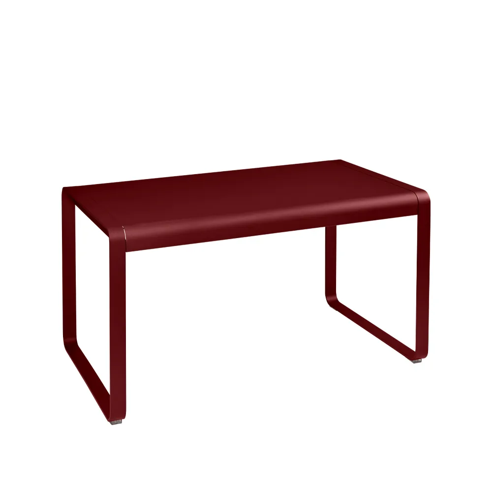 Bellevie bord 140x80 cm, Chili (röd) Fermob