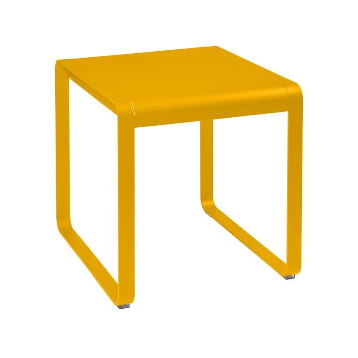 Bellevie bord, 74x80 cm - Honey (gul) - Fermob