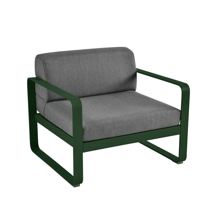 Bellevie fåtölj - Cedar green (grön), graphite grey dyna - Fermob