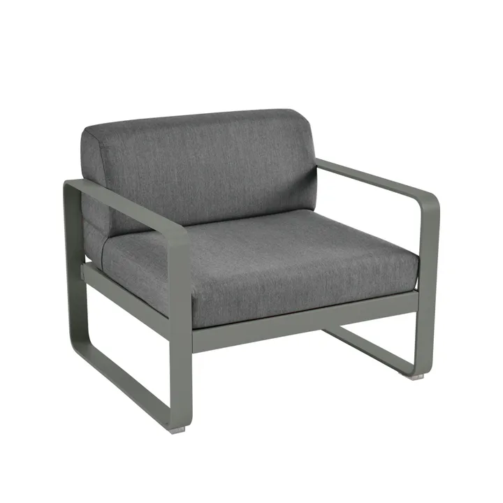 Bellevie fåtölj - Rosemary (grön), graphite grey dyna - Fermob