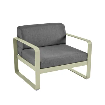 Bellevie fåtölj - Willow green (grön), graphite grey dyna - Fermob