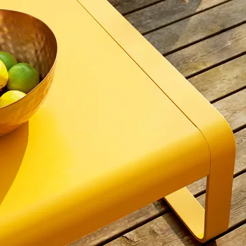 Bellevie soffbord lågt - Chili (röd) - Fermob