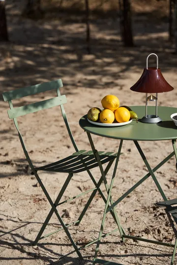 Bistro bord 117x77 cm + 4 stolar, Cactus - Fermob