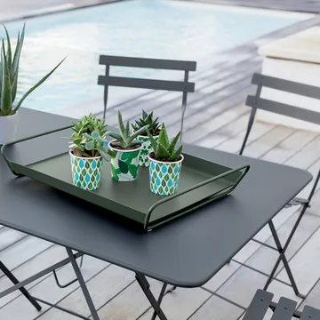 Bistro bord 117x77 cm - Cedar green (grön) - Fermob