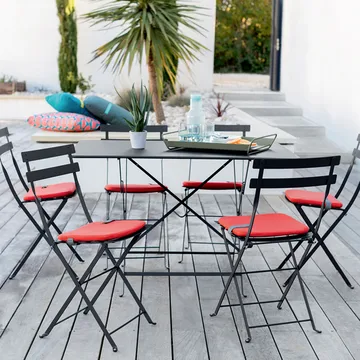 Bistro bord 117x77 cm - Clay grey (grå) - Fermob
