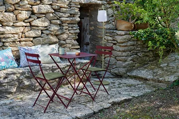 Bistro bord 57x57 cm - Black cherry (vinröd) - Fermob