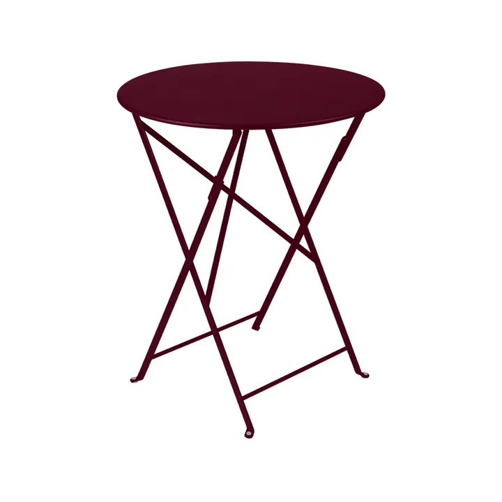 Bistro bord Ø60 cm - Black cherry (vinröd) - Fermob