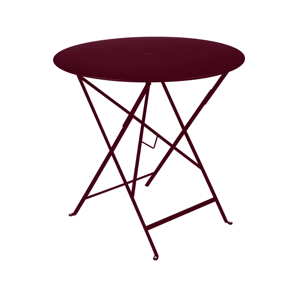 Bistro bord Ø77 cm, Black cherry (vinröd) Fermob