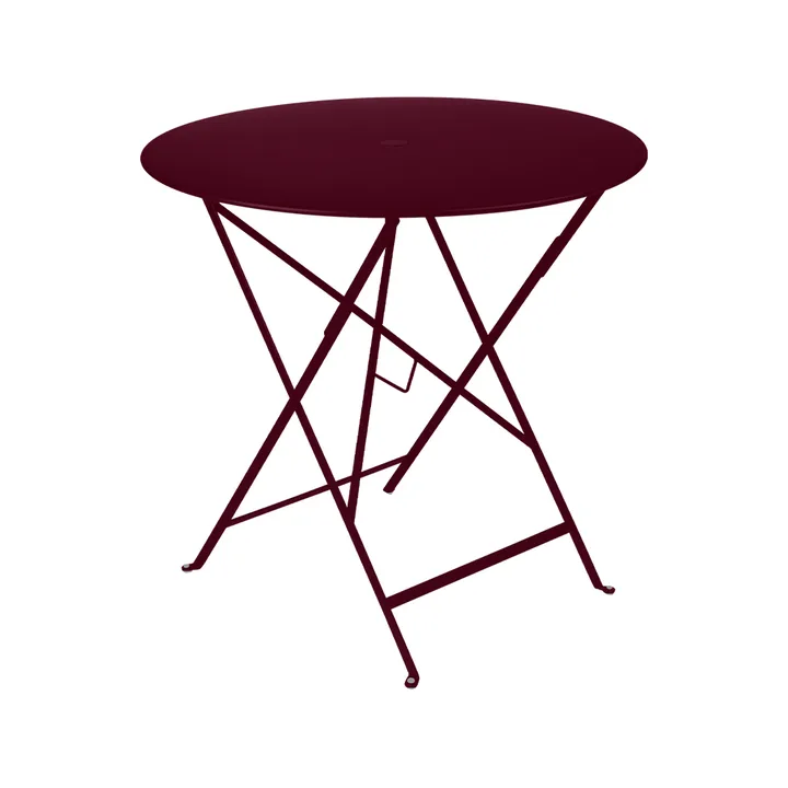 Bistro bord Ø77 cm - Black cherry (vinröd) - Fermob