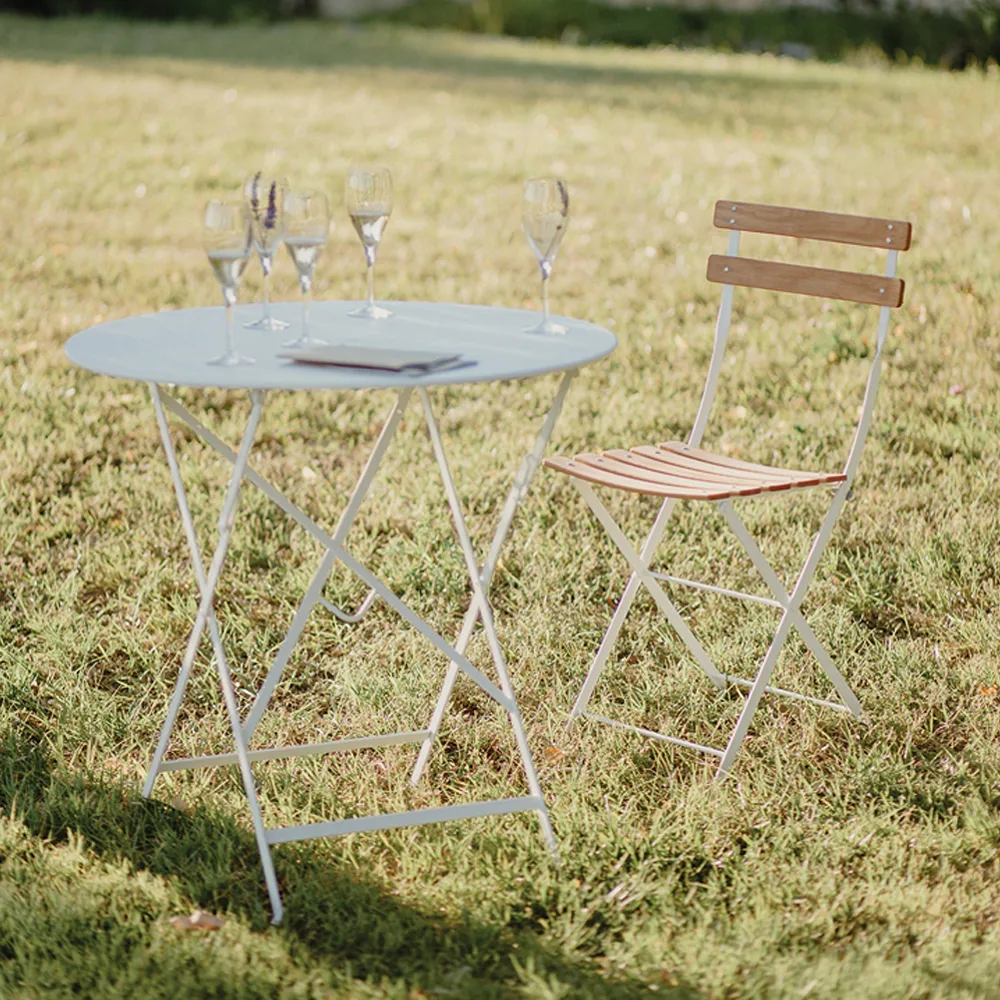 Bistro bord Ø77 cm, Clay grey (grå) Fermob