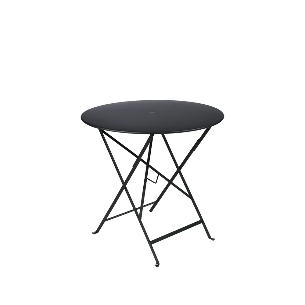 Bistro bord Ø77 cm, Liquorice (svart) Fermob