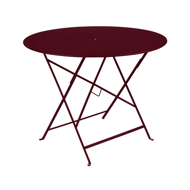 Bistro bord Ø96 cm - Black cherry (vinröd) - Fermob