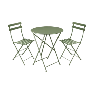 Bistro matgrupp 2 stolar Ø60 cm cactus - Fermob