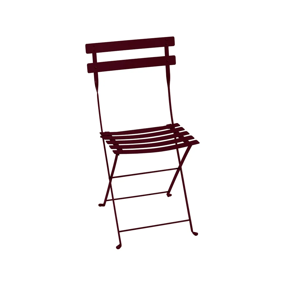 Bistro Metal stol, Black cherry (vinröd) Fermob