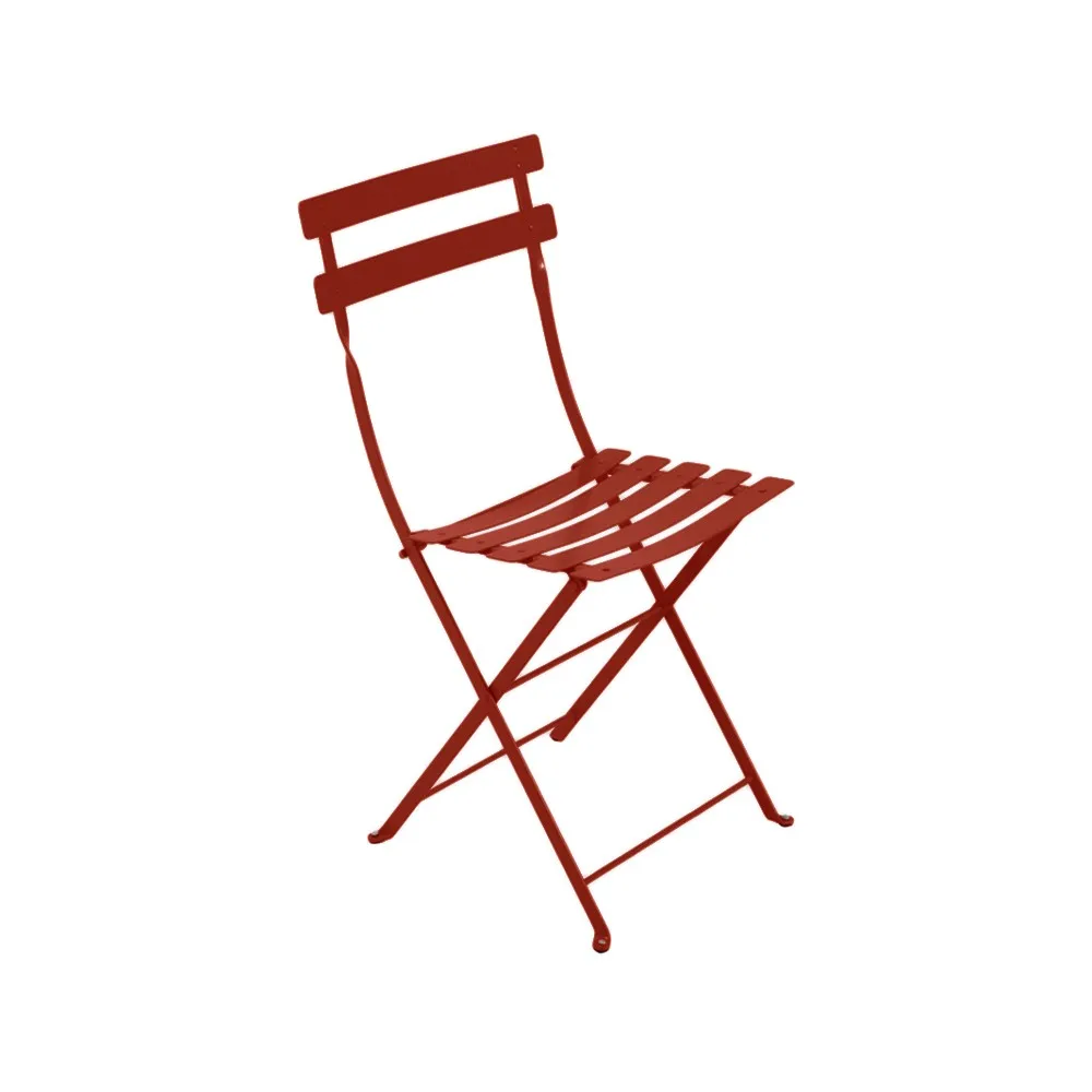 Bistro Metal stol, Chili (röd) Fermob