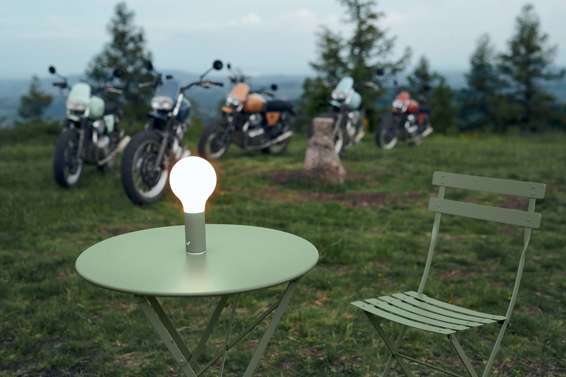 Bistro Metal stol, Tonka (brun) Fermob