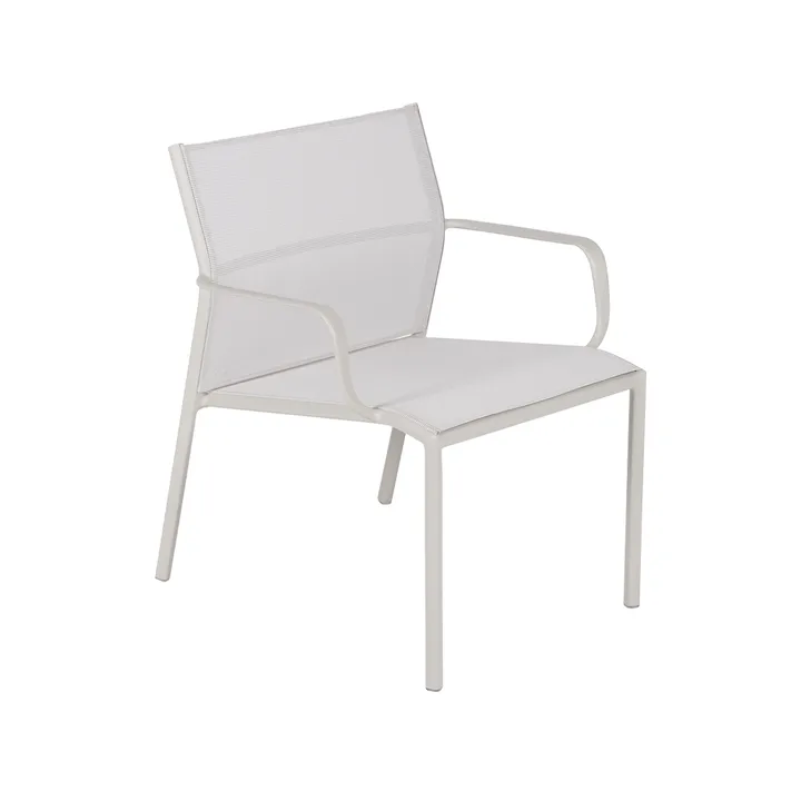 Cadiz karmstol låg - Clay grey (grå) - Fermob