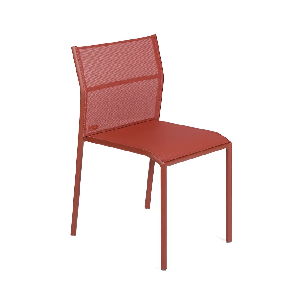 Cadiz stol, Red ochre (röd) Fermob