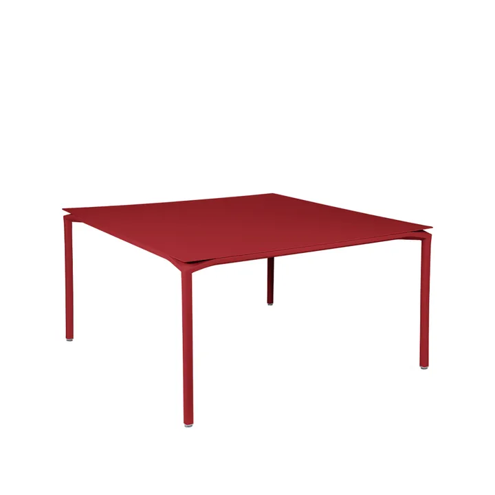 Calvi bord kvadratiskt 140x140 cm - Chili (röd) - Fermob