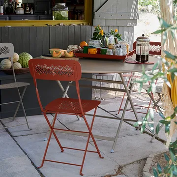 Caractere bord Ø128 cm - Liquorice (svart) - Fermob