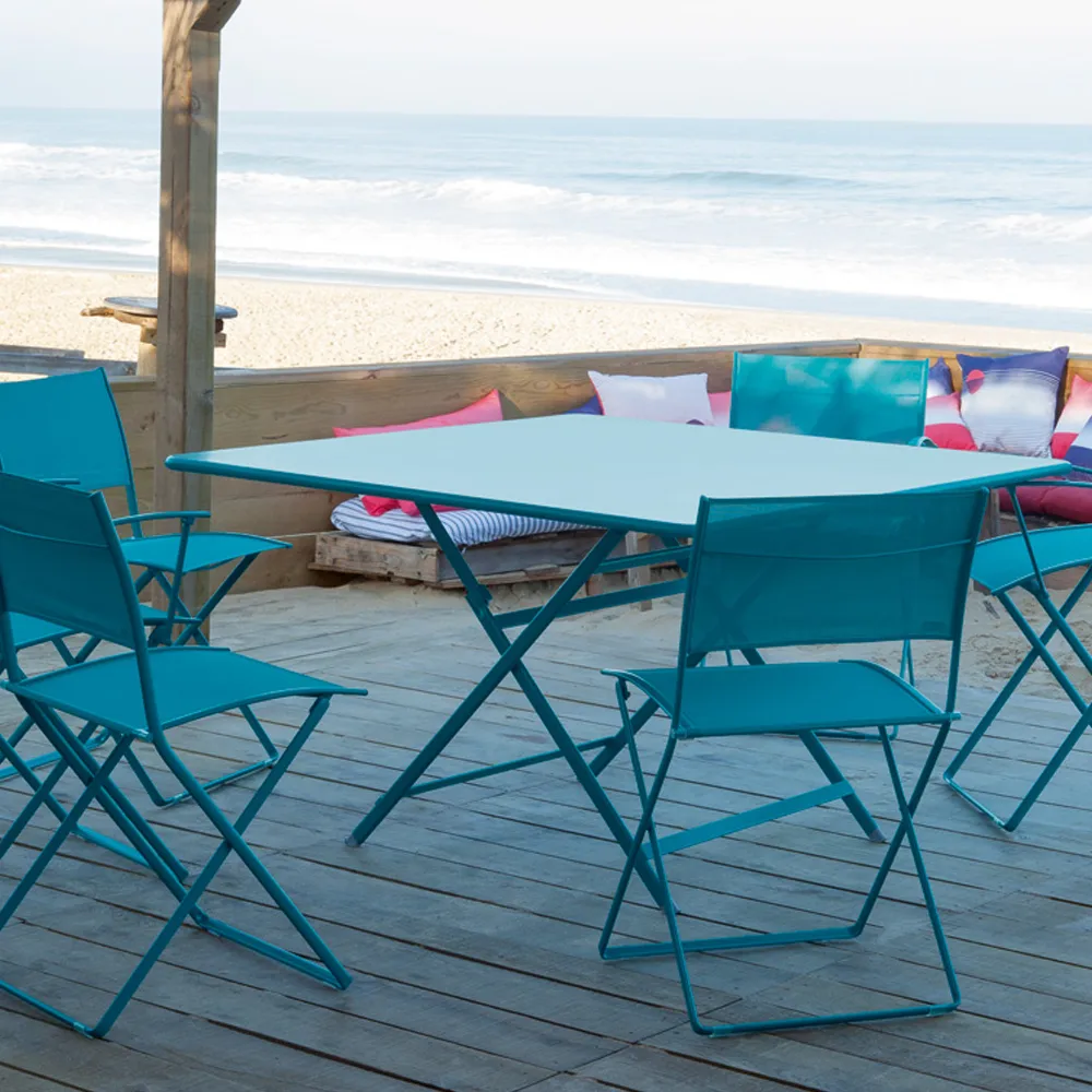 Caractere bord 128x128 cm, Chili (röd) Fermob