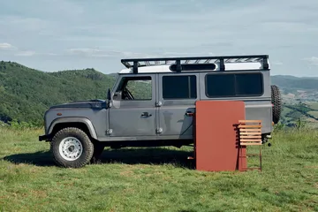 Caractere bord 128x90 cm - Clay grey (grå) - Fermob
