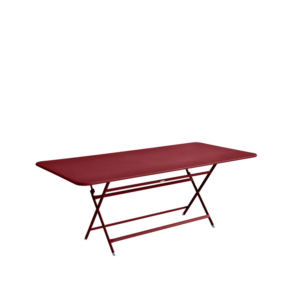 Caractere bord 190x90 cm, Chili (röd) Fermob