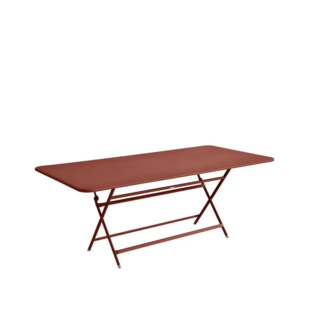 Caractere bord 190x90 cm, Red ochre (röd) Fermob