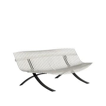 Charivari bänk - Clay grey (grå) - Fermob