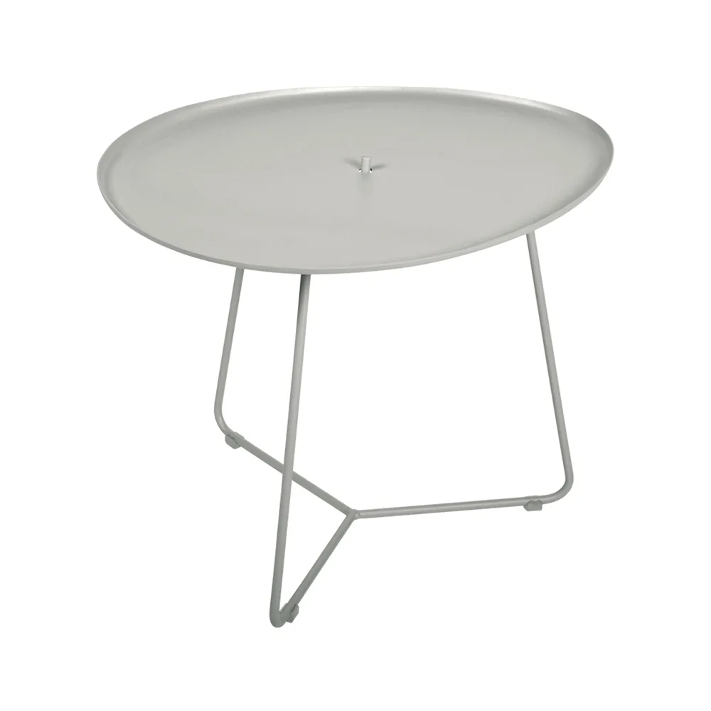 Cocotte bord lågt, Clay grey (grå) Fermob